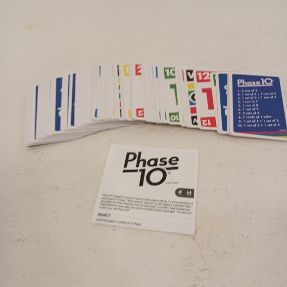 Phase 10 a rummy type card game with an exciting twist complete game - Picture 3 of 3